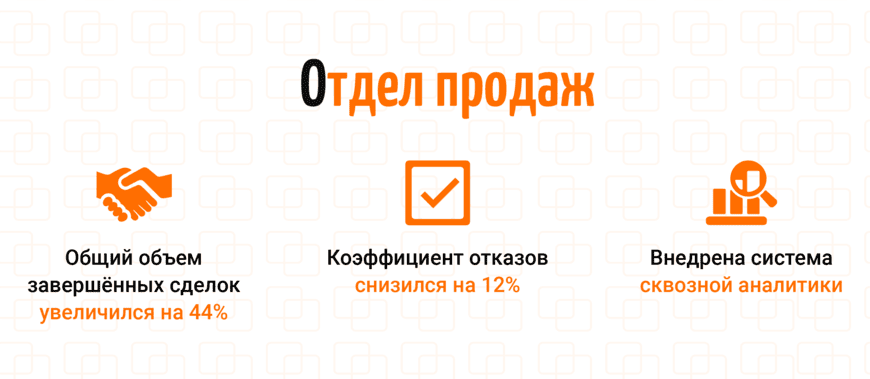 Отдел продаж